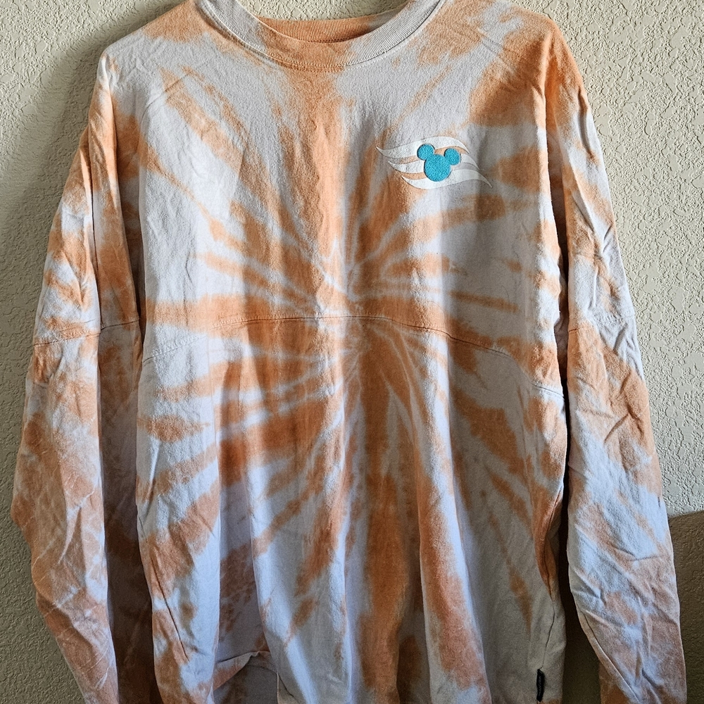 Disney Orange and White Long Sleeve Tee - Picture 5 of 6